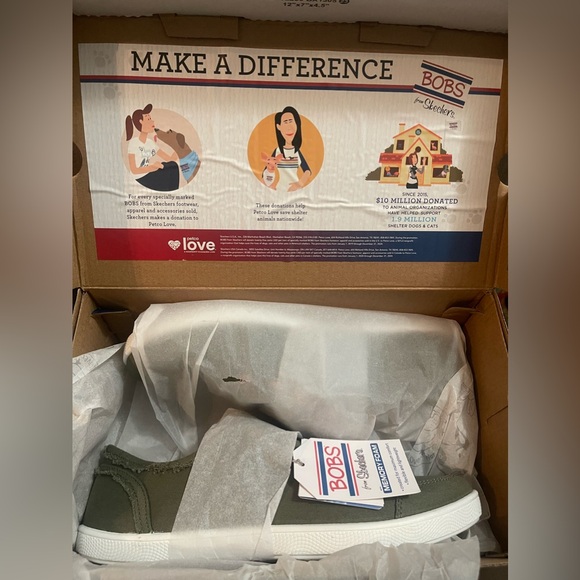 Skechers Women's Bobs w/ Memory Foam size 9.5 - Picture 6 of 8